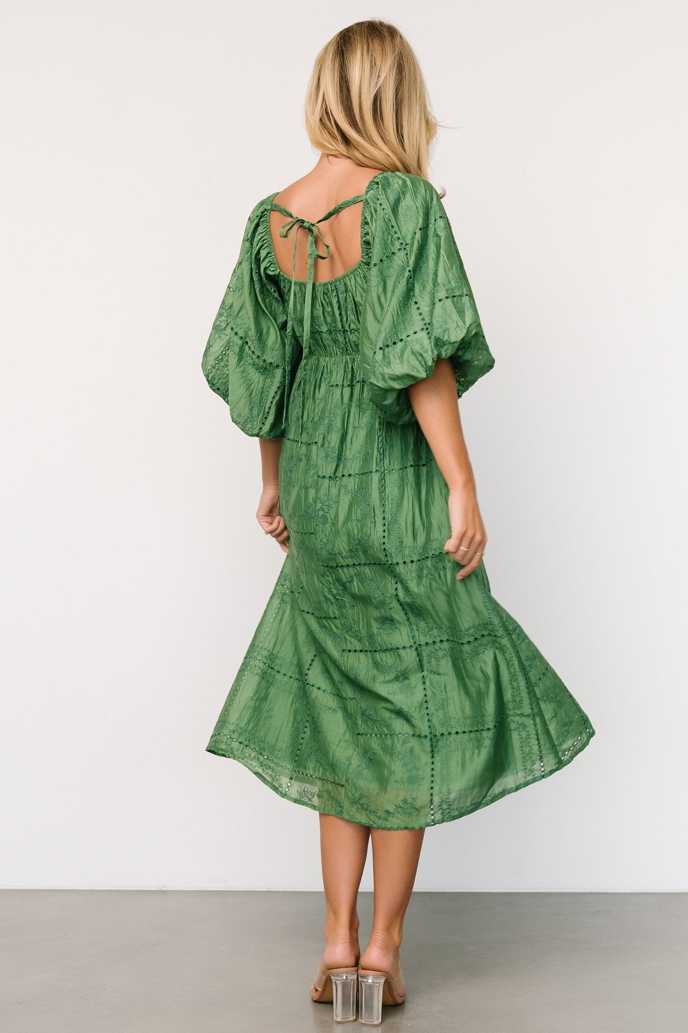 Brynn Midi Dress | Green