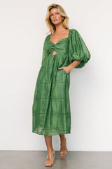 Brynn Midi Dress | Green
