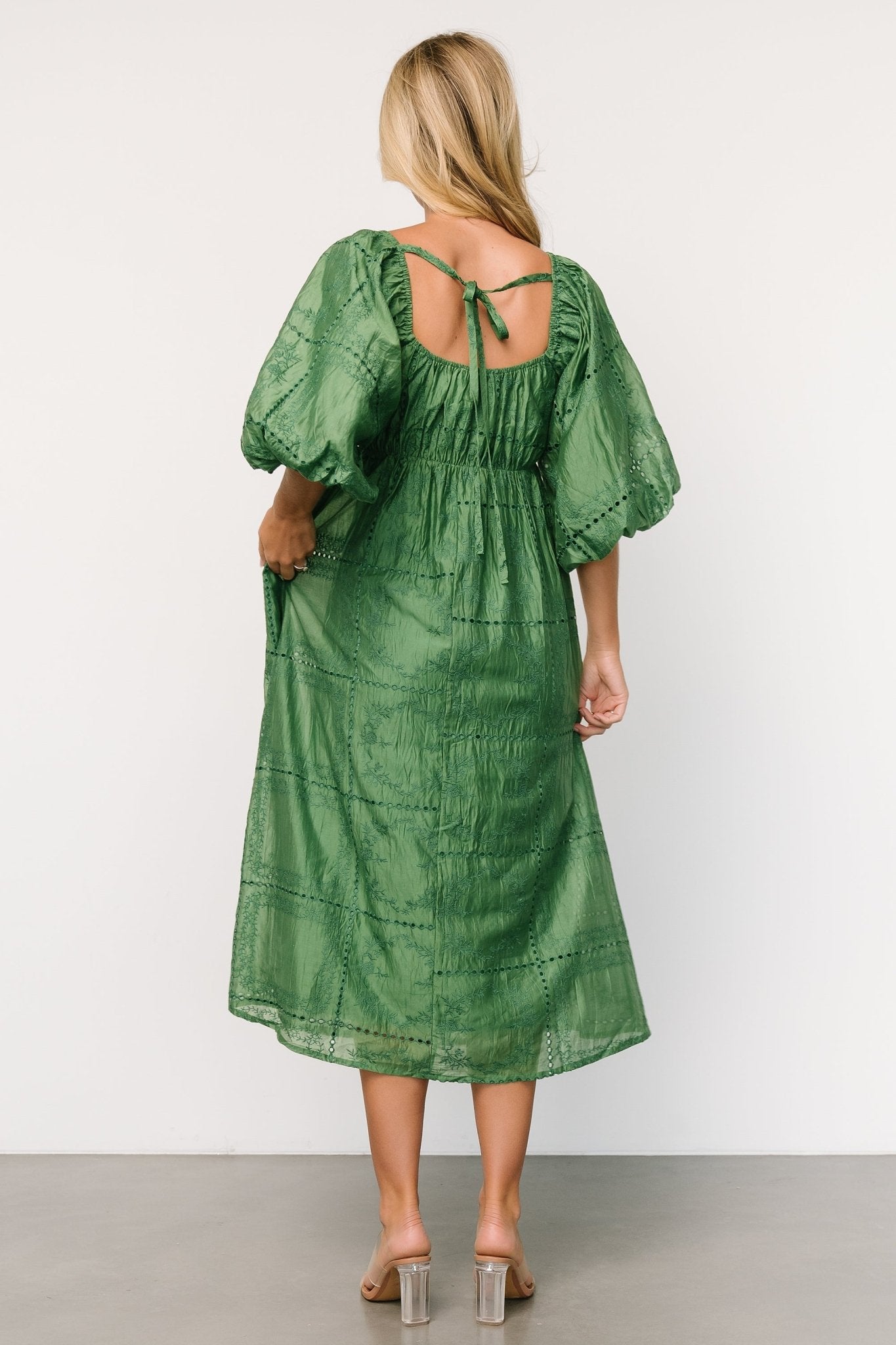 Brynn Midi Dress | Green
