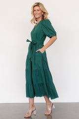 Camille Maxi Dress | Vintage Green