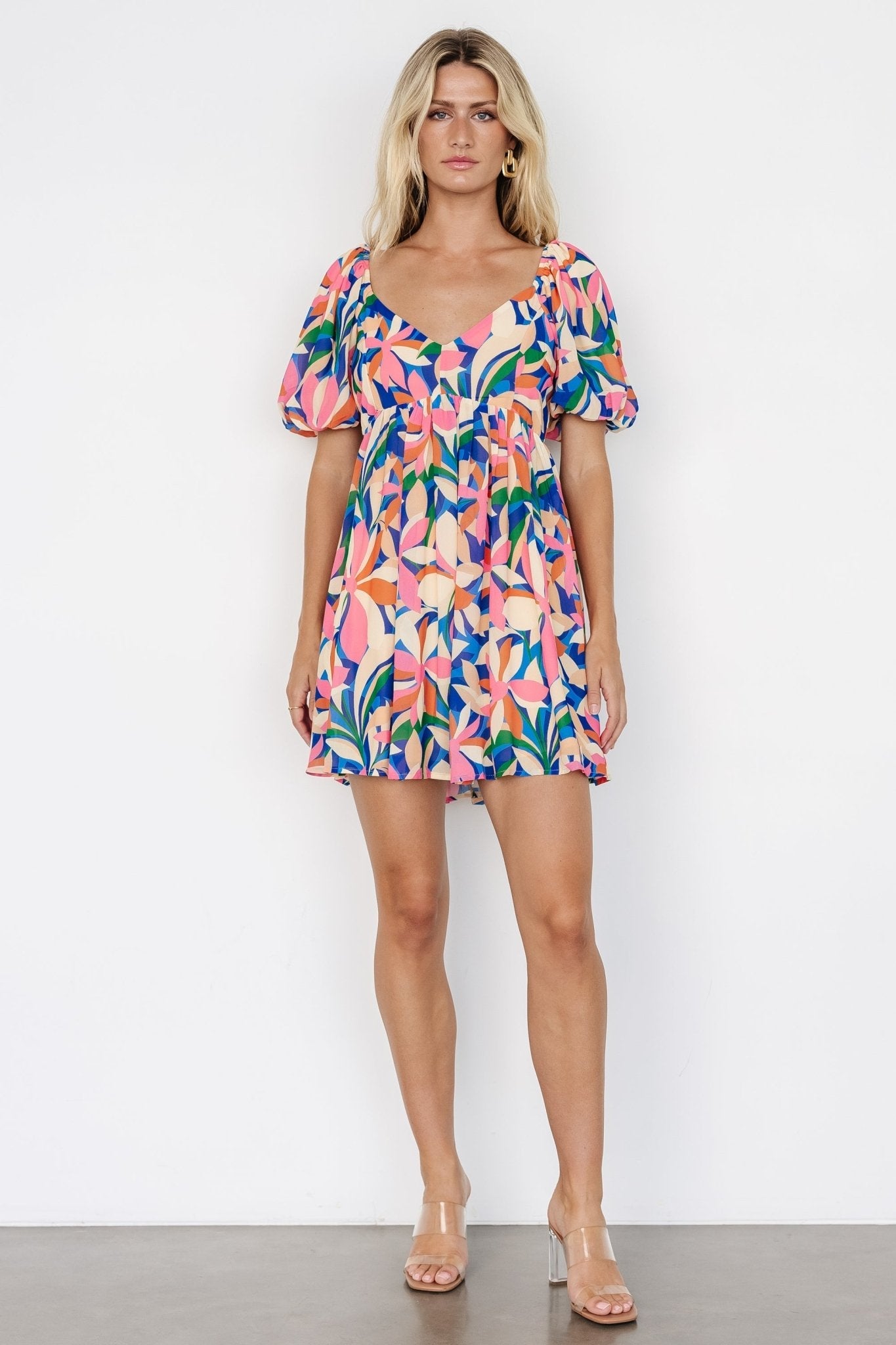 Giulia Mini Dress | Multi Print