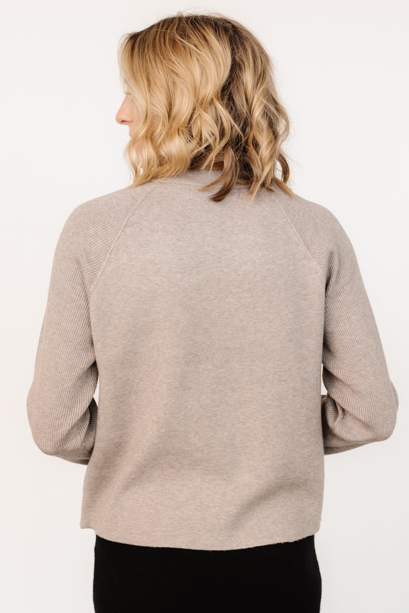 Helena Knit Sweater | Stone