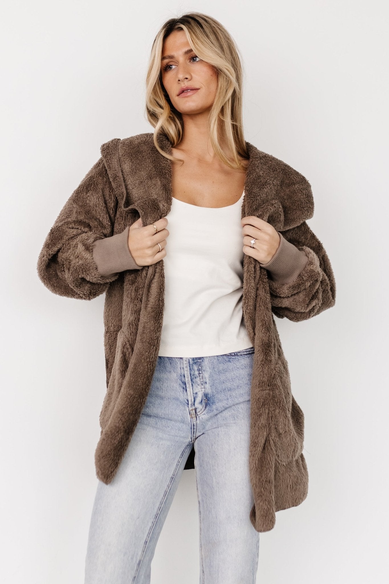 Melrose Teddy Jacket | Brown