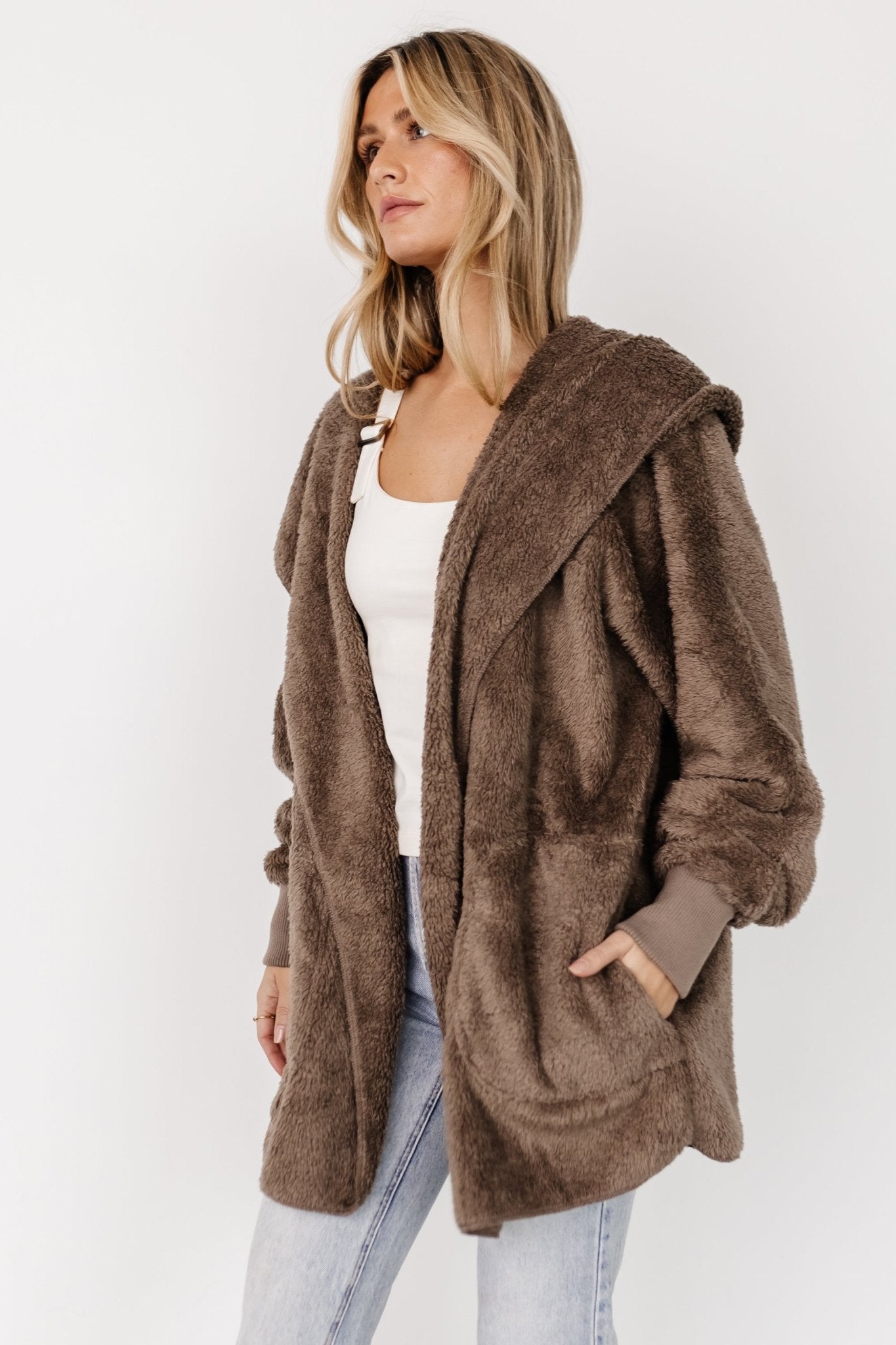 Melrose Teddy Jacket | Brown