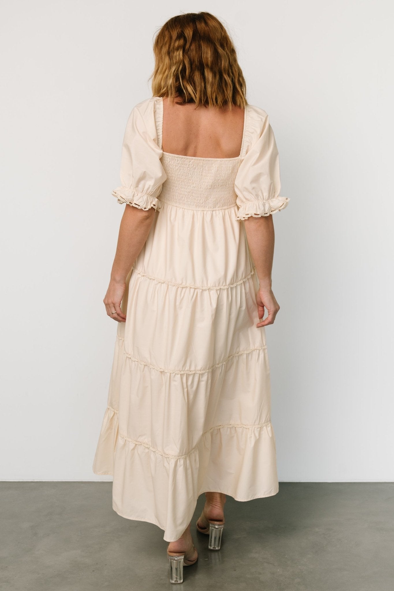 Raleigh Maxi Dress | Cream